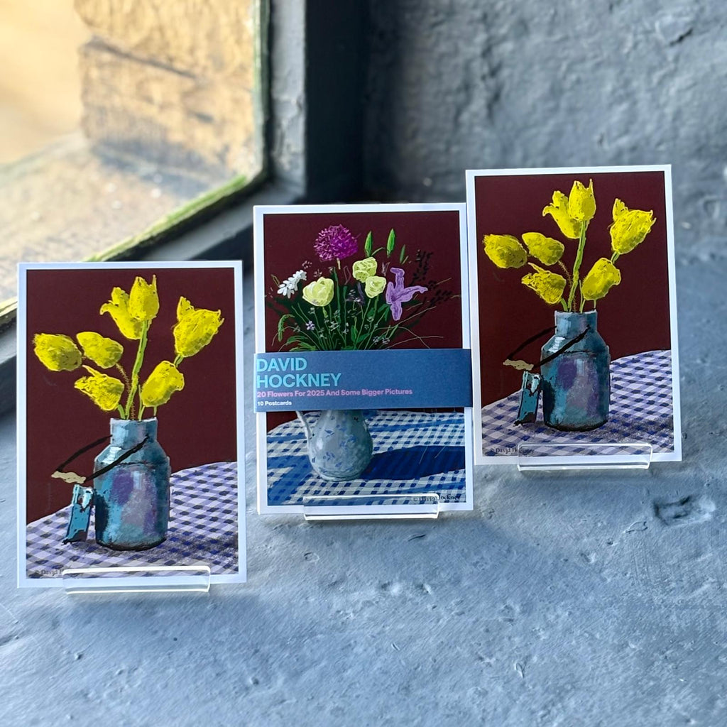 10 Flowers Postcards from '20 Flowers for 2025 And Some Bigger Pictures' by David Hockney