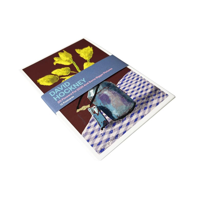 10 Flowers Postcards from '20 Flowers for 2025 And Some Bigger Pictures' by David Hockney