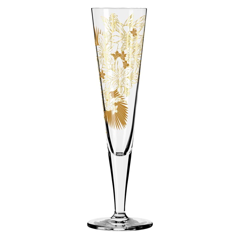 Goldnacht Champus - Single Champagne Glass #32 (1071032) - des. Maggie Enterrios for Ritzenhoff