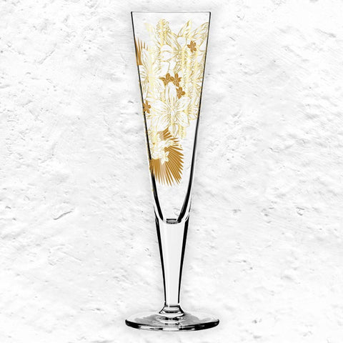 Goldnacht Champus - Single Champagne Glass #32 (1071032) - des. Maggie  Enterrios for Ritzenhoff
