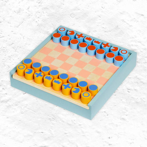 2 in 1 Chess and Checkers Set by Panisa Khunprasert for Moma