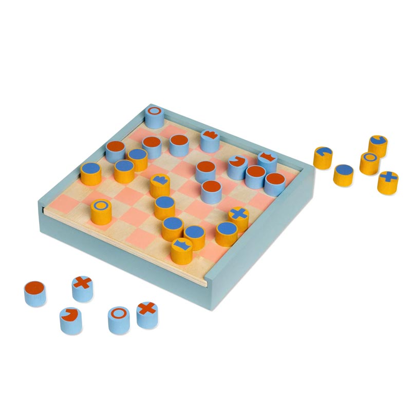 2 in 1 Chess and Checkers Set by Panisa Khunprasert for Moma