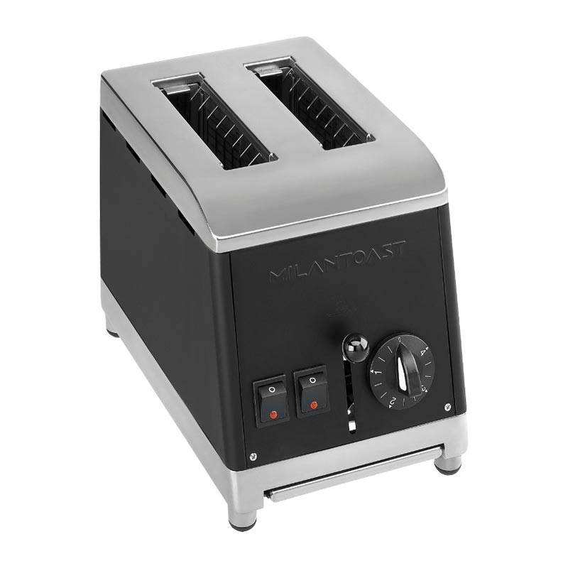 2 Slice Toaster - Black - by Milan Toast