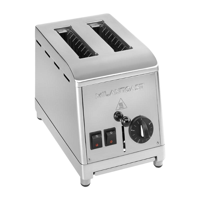 2 Slice Toaster - Stainless Steel - by Milan Toast