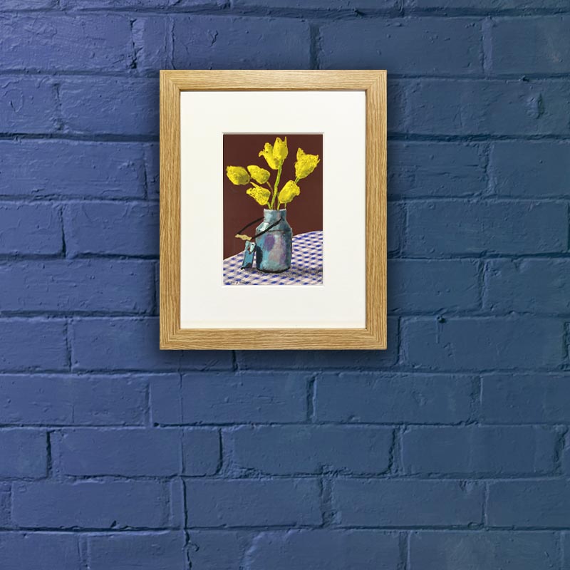 20 Flowers Single Postcard Frame Kit