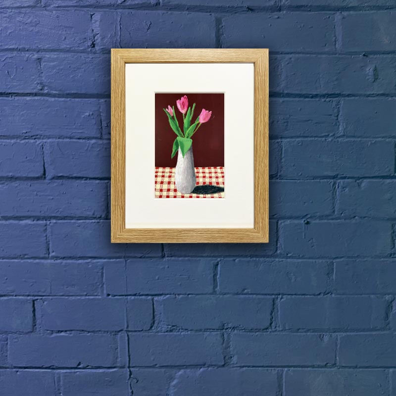 20 Flowers Single Postcard Frame Kit