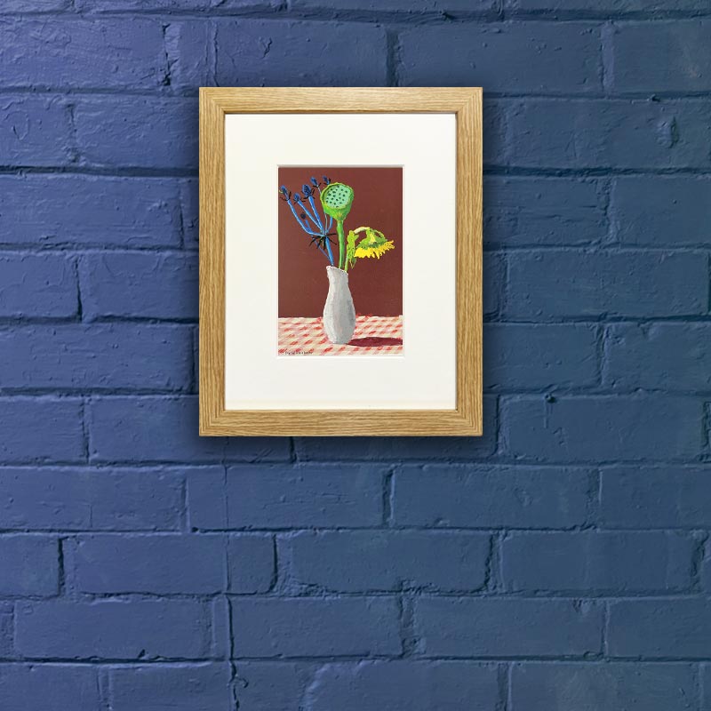 20 Flowers Single Postcard Frame Kit