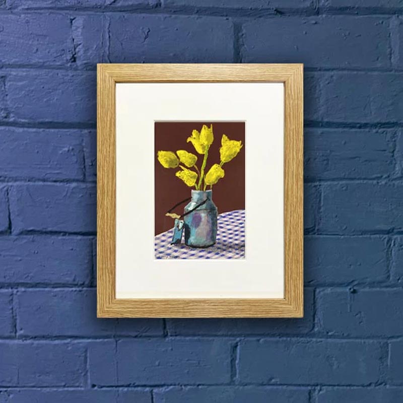 20 Flowers Single Postcard Frame Kit