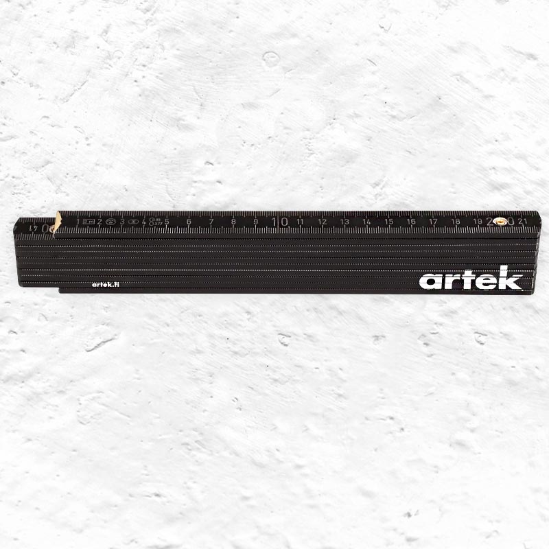 Folding 2 metre rule by Artek
