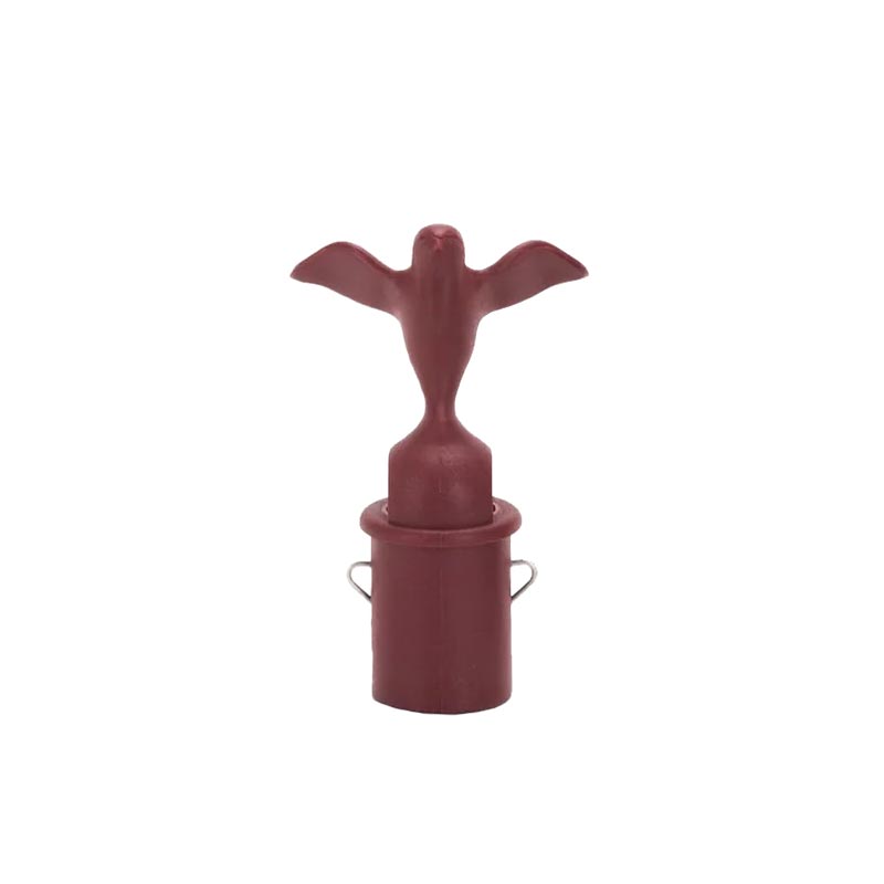 Replacement Bird Whistle for Kettle 9093 - Burgundy - des. Michael Graves (1985) made by Alessi