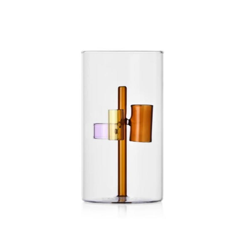 Vase 3 Amber - des. Lina Obregón for Ichendorf Milano