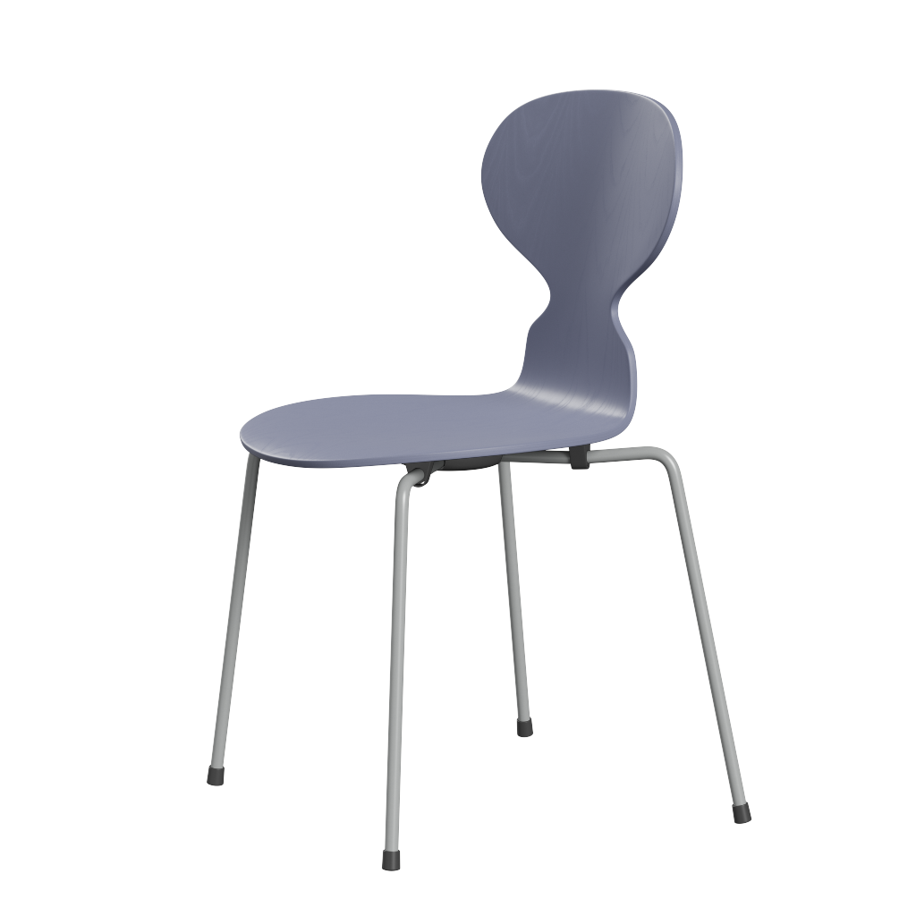 Ant chair des. Arne Jacobsen, 1951 - Lavender Blue / Nine Grey - made by Fritz Hansen