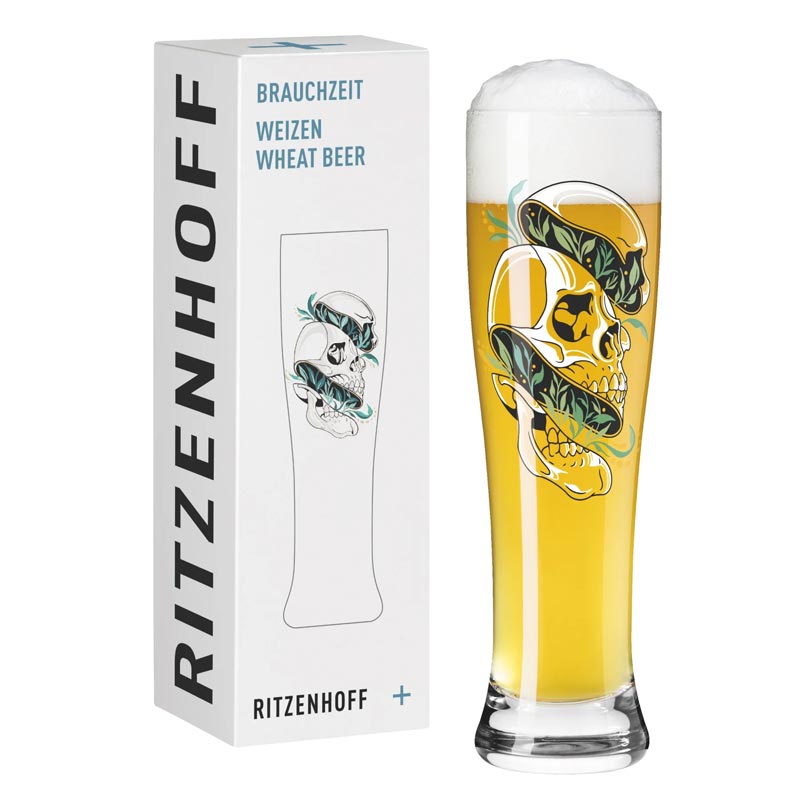 Brauchzeit 'Weizen' (Wheat Beer) Glass #29 (3481016) - des. Iain Macarthur for Ritzenhoff