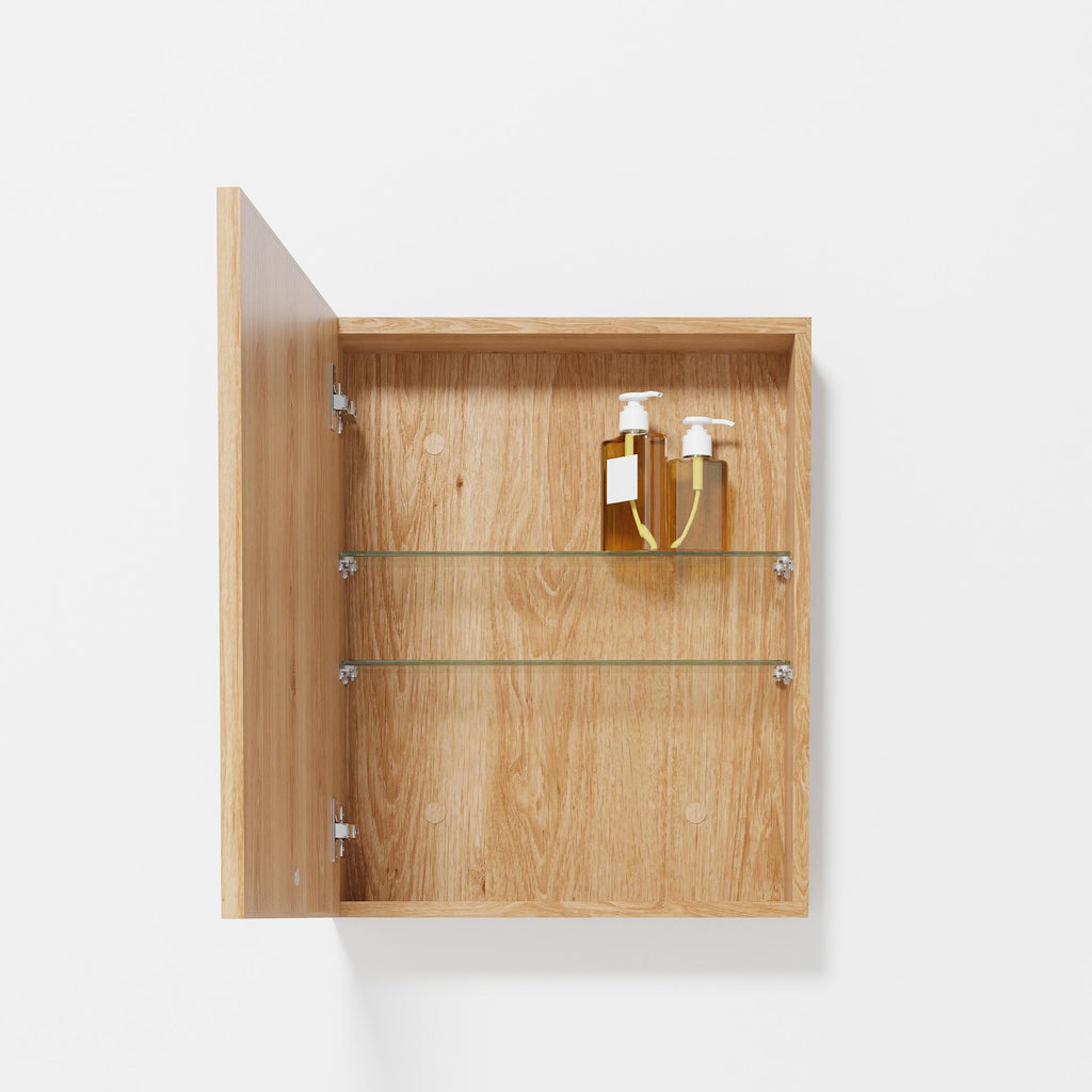 Slimline 550 Bathroom Cabinet, oak - des. Lincoln Rivers for Wireworks