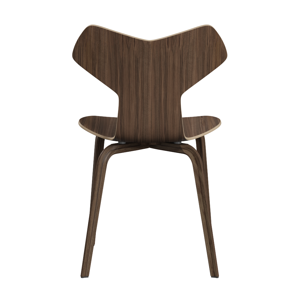Grand Prix™ Chair - Walnut / Walnut - des. Arne Jacobsen, 1957 (made by Fritz Hansen)