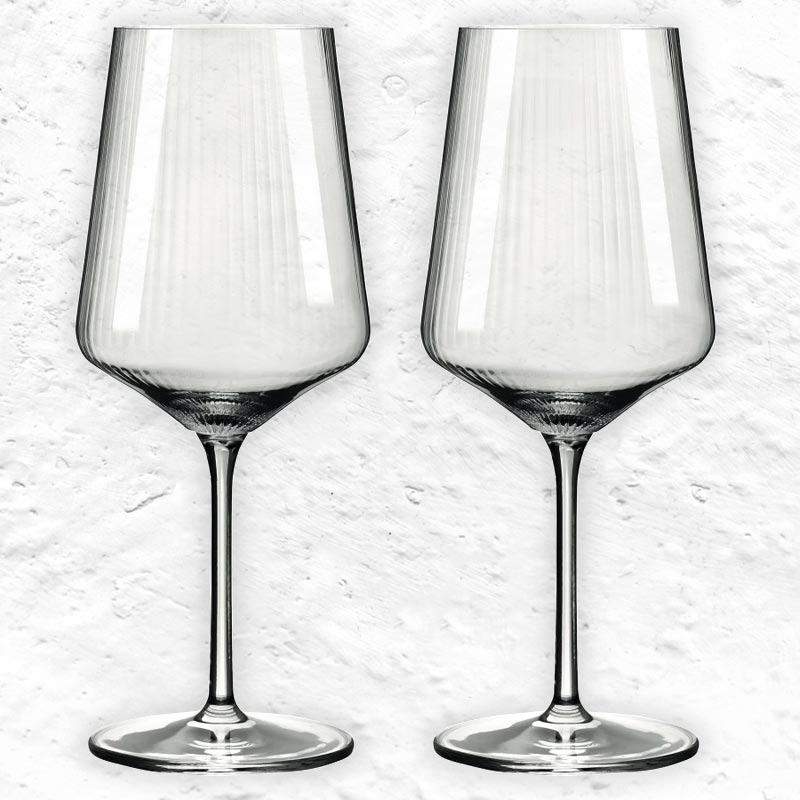 Sonnenschliff 'Sunburst' Red Wine Glass (8000002) - Set of 2 - by Ritzenhoff