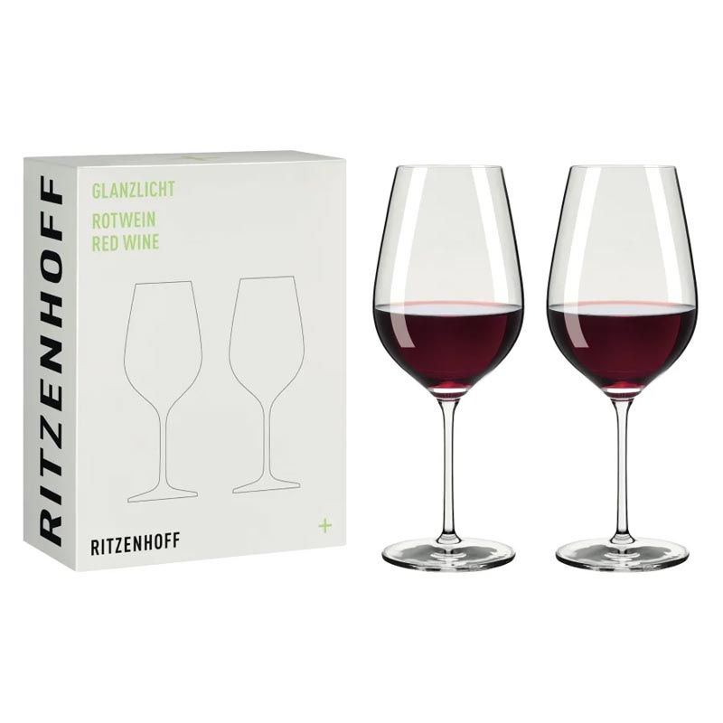 Glanzlicht (8011001) Red Wine Glass - Set of 2 - by Ritzenhoff