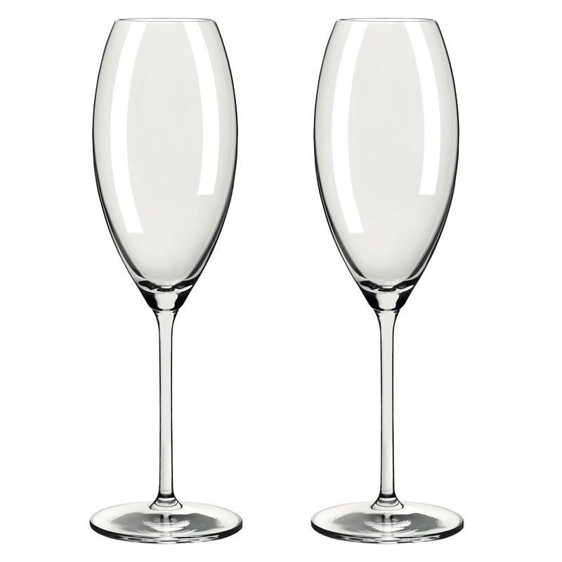 Glanzlicht (8011003)- Champagne Glass - Set of 2 - by Ritzenhoff