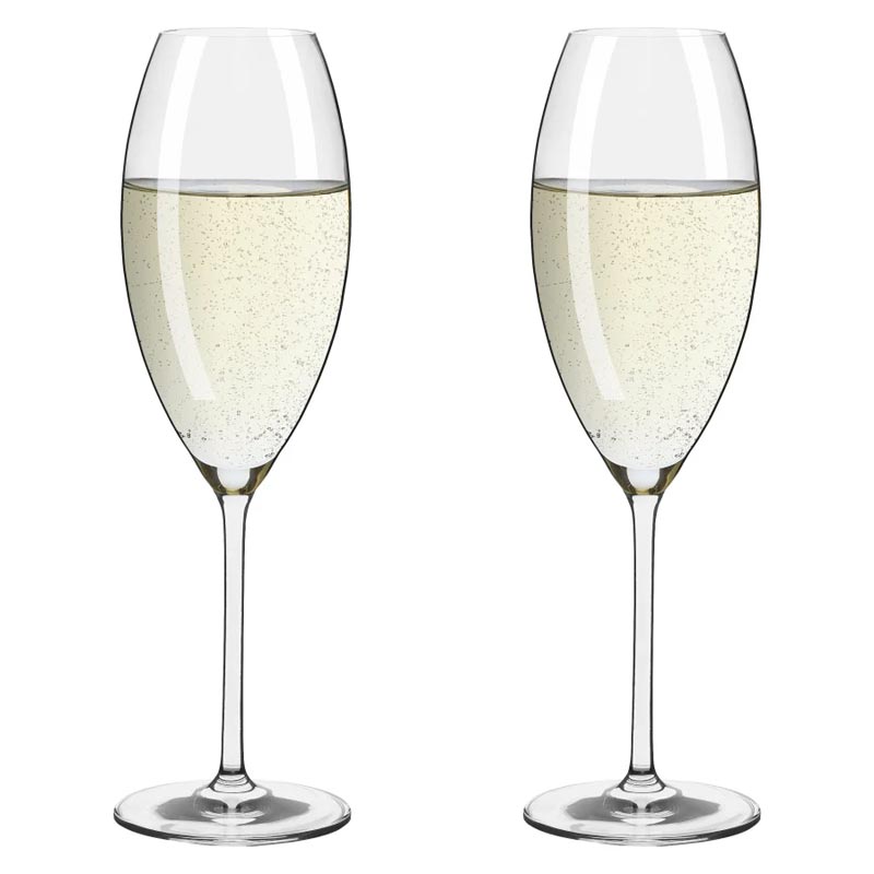 Glanzlicht (8011003)- Champagne Glass - Set of 2 - by Ritzenhoff