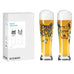 Happy As Animal Weizen Wheat Beer Glass (8103001) - Set of 2 - des. Carolin Oliveira for Ritzenhoff