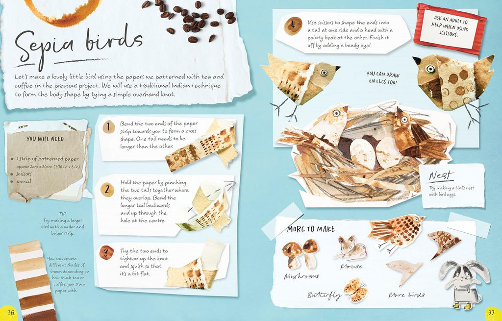 Make Art with Nature by Pippa Pixley - signed hardback