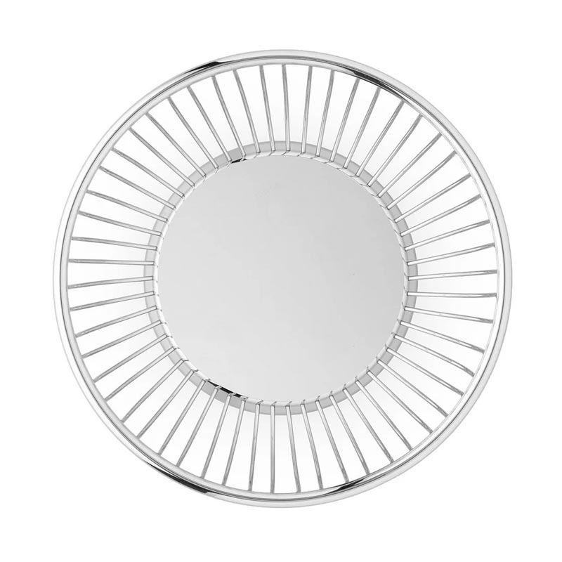 826 Round Wire Basket - 20cm - des. Ufficio Tecnico Alessi