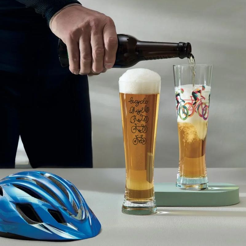 Cycling Beer Glass #2 (8261002) - des. Hasbi Mubarok for Ritzenhoff