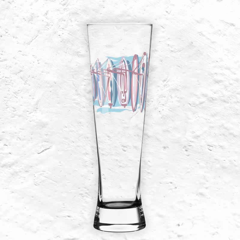 Sailing Beer Glass #1 (8283001) - des. Hanna Symonovych for Ritzenhoff
