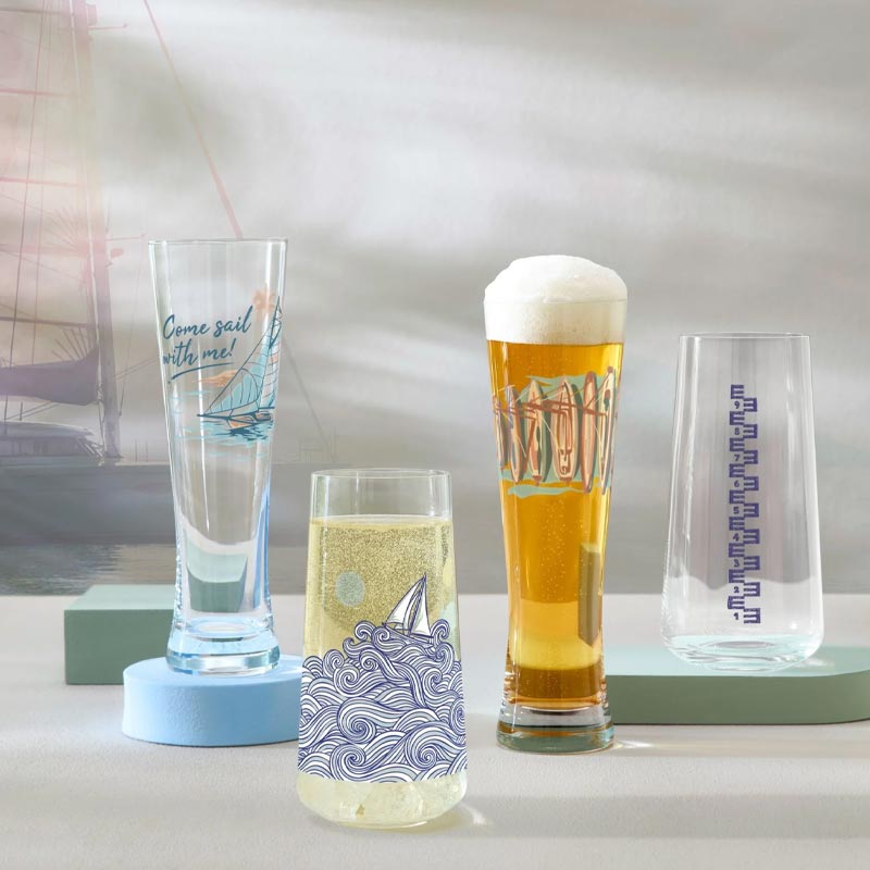 Sailing Universal Water Glass #2 (8282002) - Allround - des. Maria Guerrero for Ritzenhoff