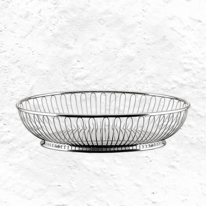Oval Wire Basket, Ufficio Tecnico Alessi 829