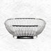 845 Square Wire Basket, des. Ufficio Tecnico Alessi