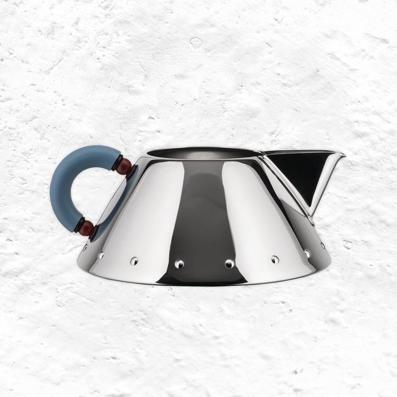 Creamer 9096 - light blue - des. Michael Graves (1980s) for Alessi