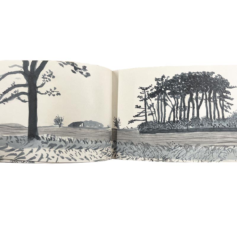A Yorkshire Sketchbook by David Hockney