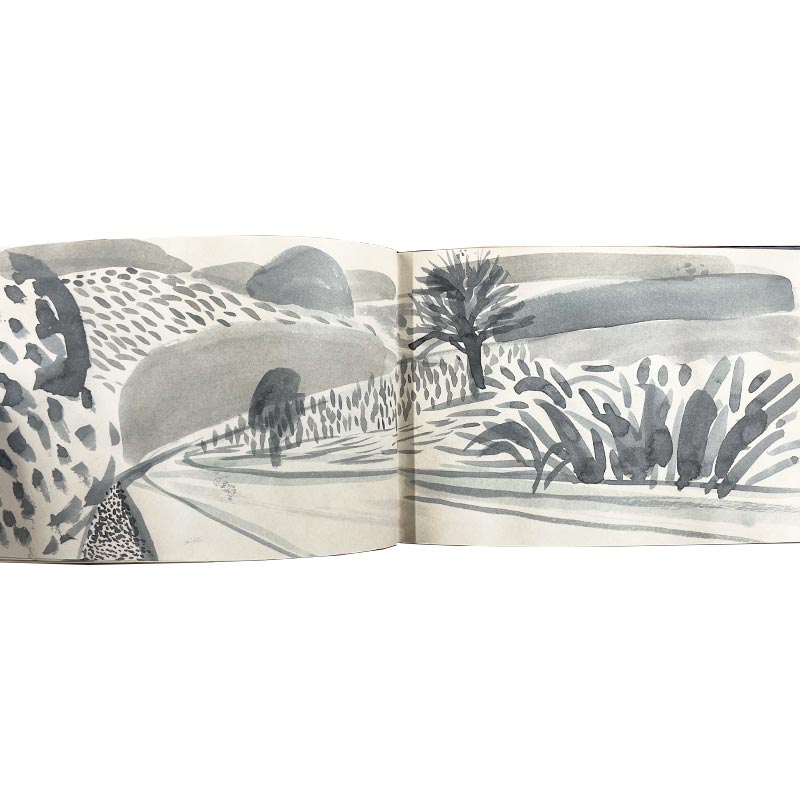 A Yorkshire Sketchbook by David Hockney