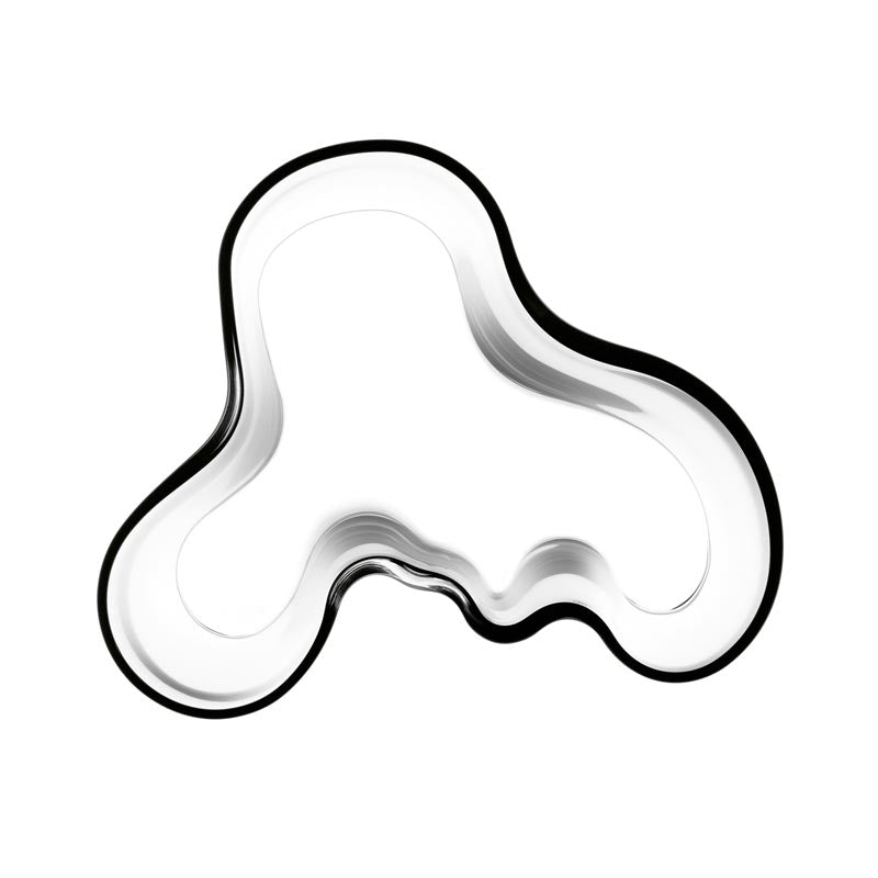 Aalto Vase - 160mm, Clear - des. Alvar Aalto, 1937, made by Iittala