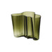 Aalto Vase Moss Green - 160mm - des. Alvar Aalto, made by Iittala Glass Factory
