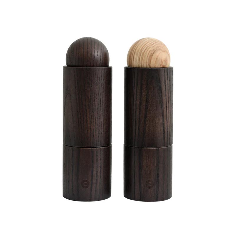 Aarhus Grinders - Ash / Brown - Set of 2 - des. Sam Murley for CrushGrind