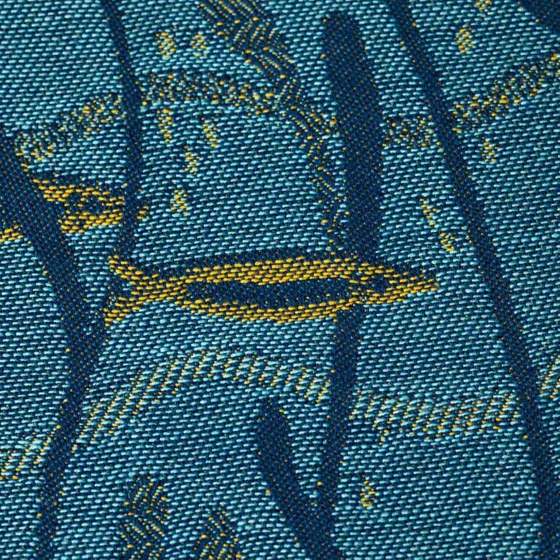 Abyss (Abysse) Tea Towel, by Tissage Moutet