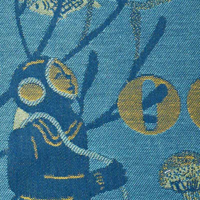 Abyss (Abysse) Tea Towel, by Tissage Moutet