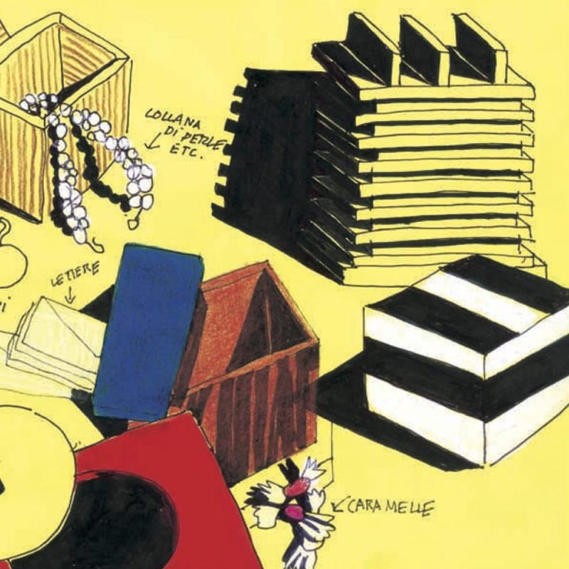 Agate box - Collection Scatole Segrete (Secret Boxes Collection) des. Ettore Sottsass - limited edition of 99 - made by Numa