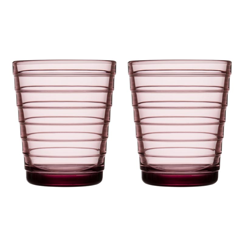Set of 2 Aino Aalto Tumblers - 22cl, Calluna - made by Iittala