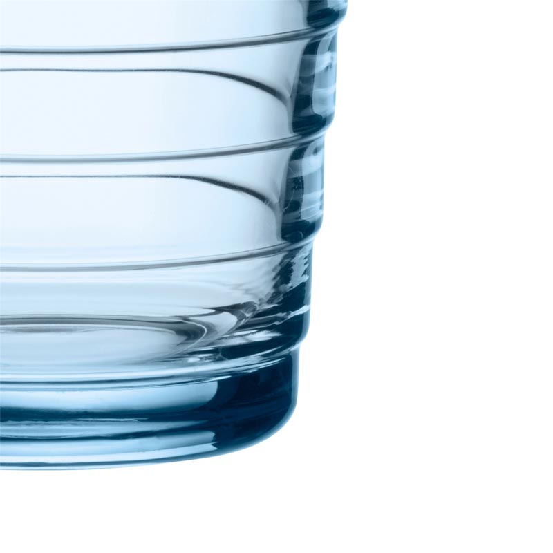 Set of 2 Aino Aalto Tumblers - 33cl, Aqua - made by Iittala