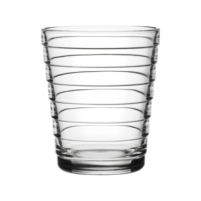 Set of 2 Aino Aalto Tumblers - 22cl, Clear - made by Iittala