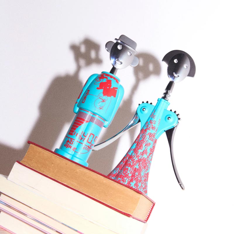 Alessandro M. Corkscrew - Liquid - des. Alessandro Mendini pattern by Studio Temp)