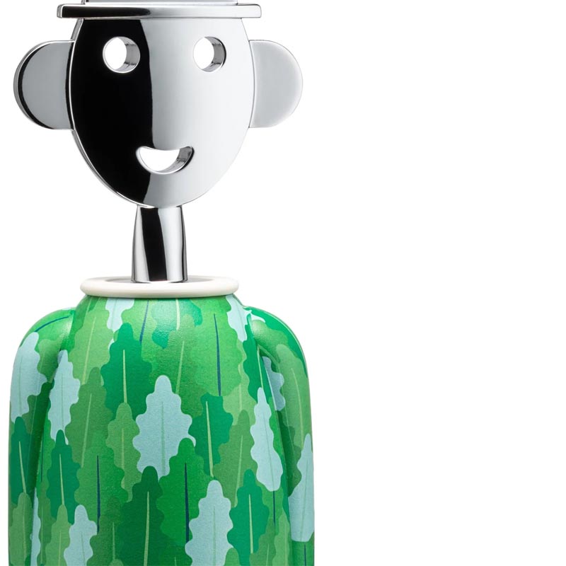Alessandro M. Corkscrew - Arborea - des. Alessandro Mendini (pattern des. Fulvia Mendini) for Alessi