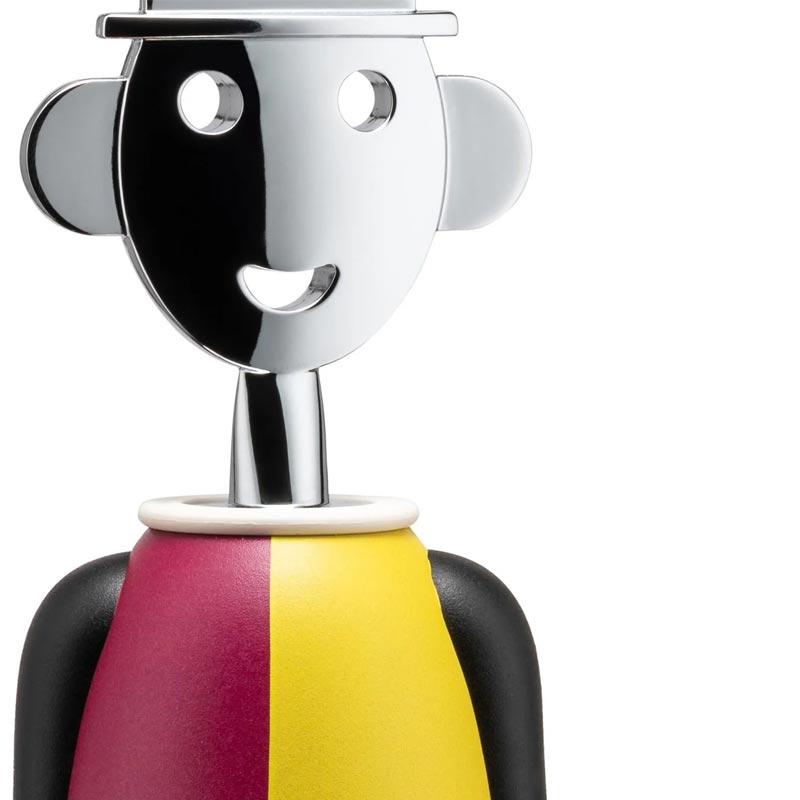 Alessandro M. Corkscrew - Parade - des. Alessandro Mendini (pattern des. Arthur Arbesser) for Alessi