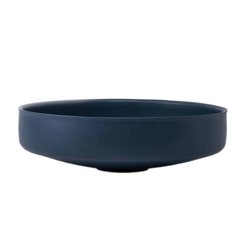 Handmade Twilight Blue Large Bowl - des. Alev Ebüzziya Siesbye for raawii, 2020