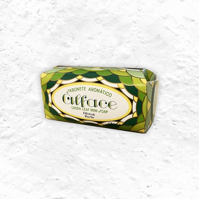 Alface Mini - Green Leaf Soap, by Claus Porto