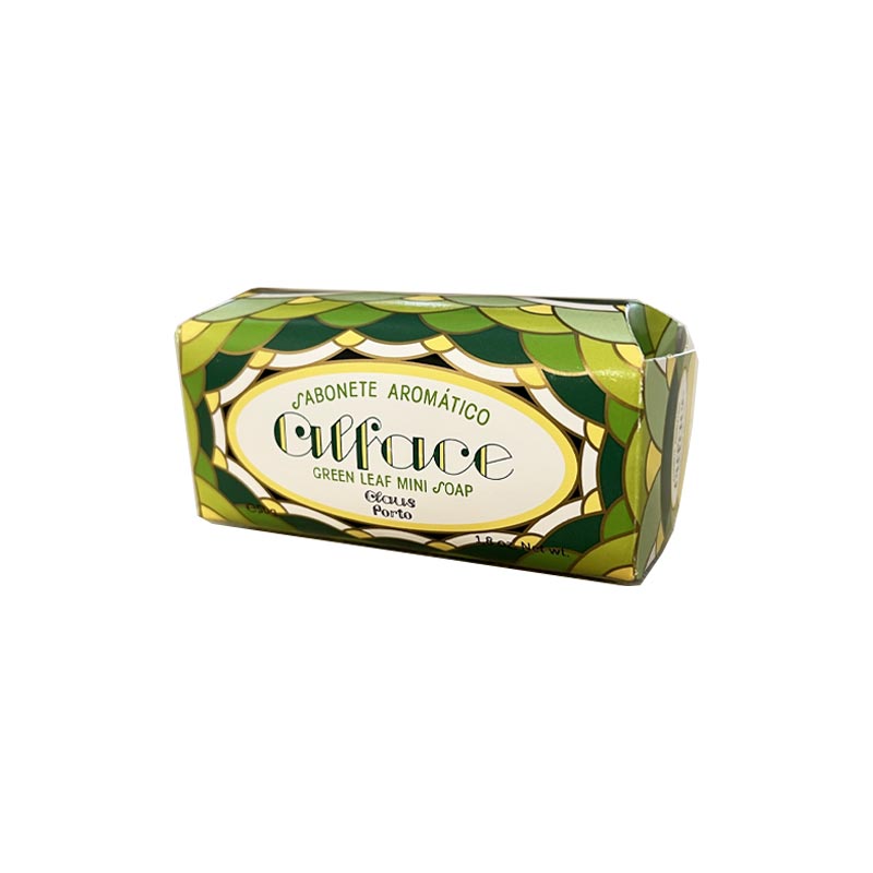 Alface Mini - Green Leaf Soap, by Claus Porto