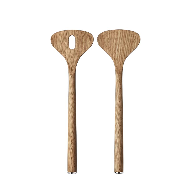 Alfredo Oak Wood Salad servers - des. Alfredo Häberli for Georg Jensen